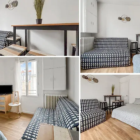 Studio Cosy Renove, Proche Metro & Stade De France