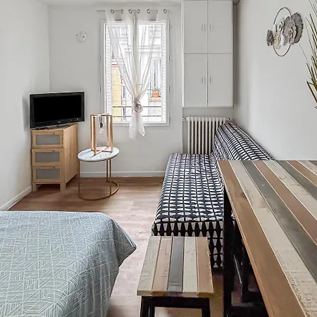 Studio Cosy Renove, Proche Metro & Stade De France Apartment