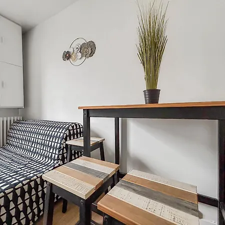 Studio Cosy Renove, Proche Metro & Stade De France Apartment *