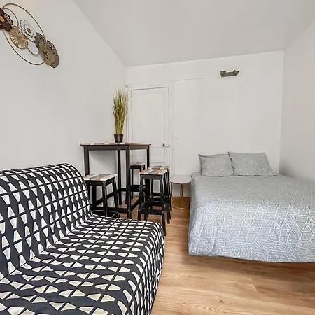 Apartment Studio Cosy Renove, Proche Metro & Stade De France